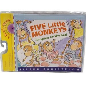 Five Little Monkeys Jumping on the Bed Book and CD